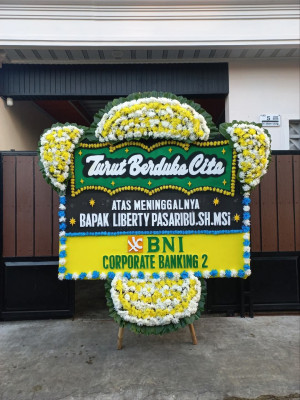 Papan Bunga Duka di Sawangan Baru
