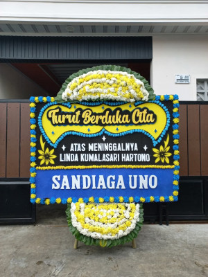 Papan Bunga Duka di Sawangan Baru