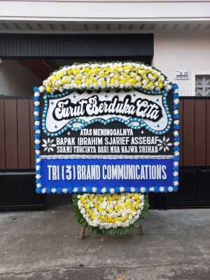 Papan Bunga Duka di Sawangan Baru